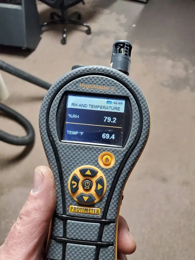 Moisture meter humidity assessment for Fire & Smoke Damage Restoration in Plainfield